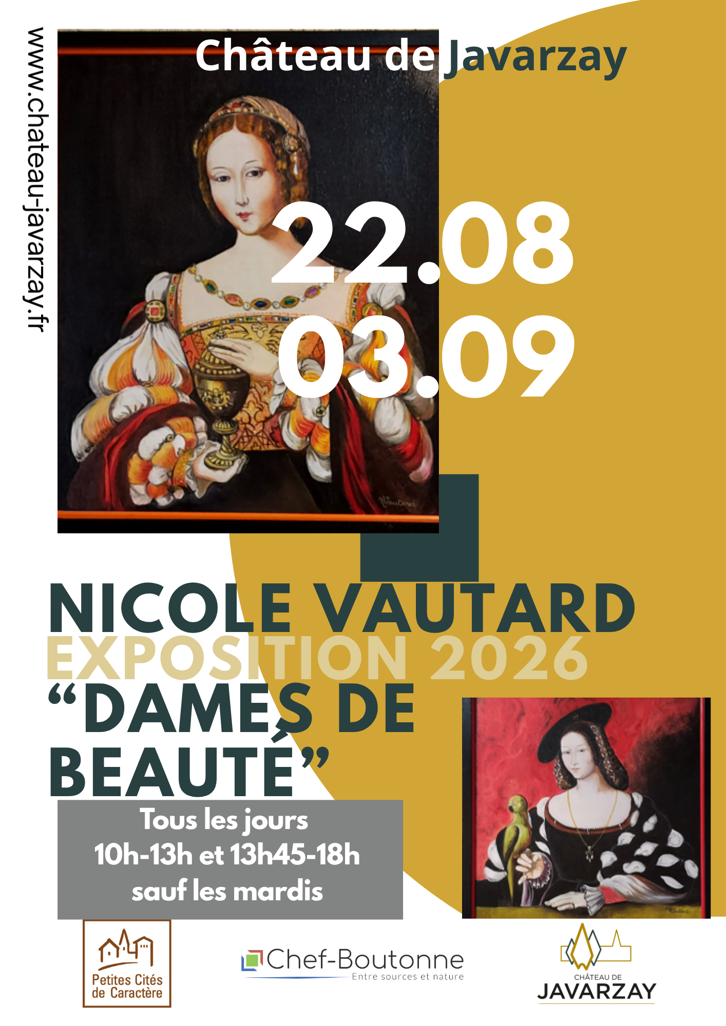 Affiche Nicole Vautard titre
