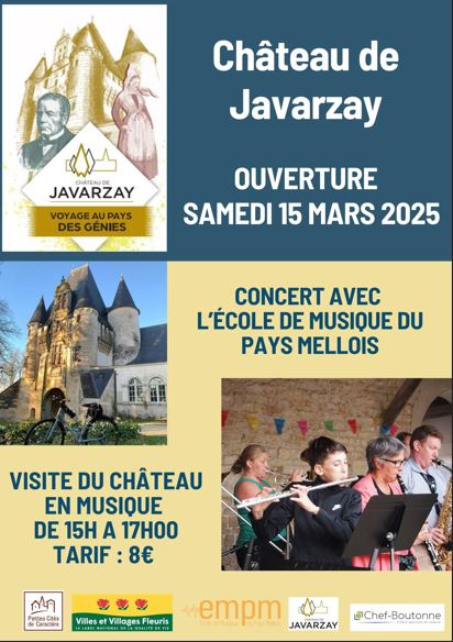 affiche ouverture site web